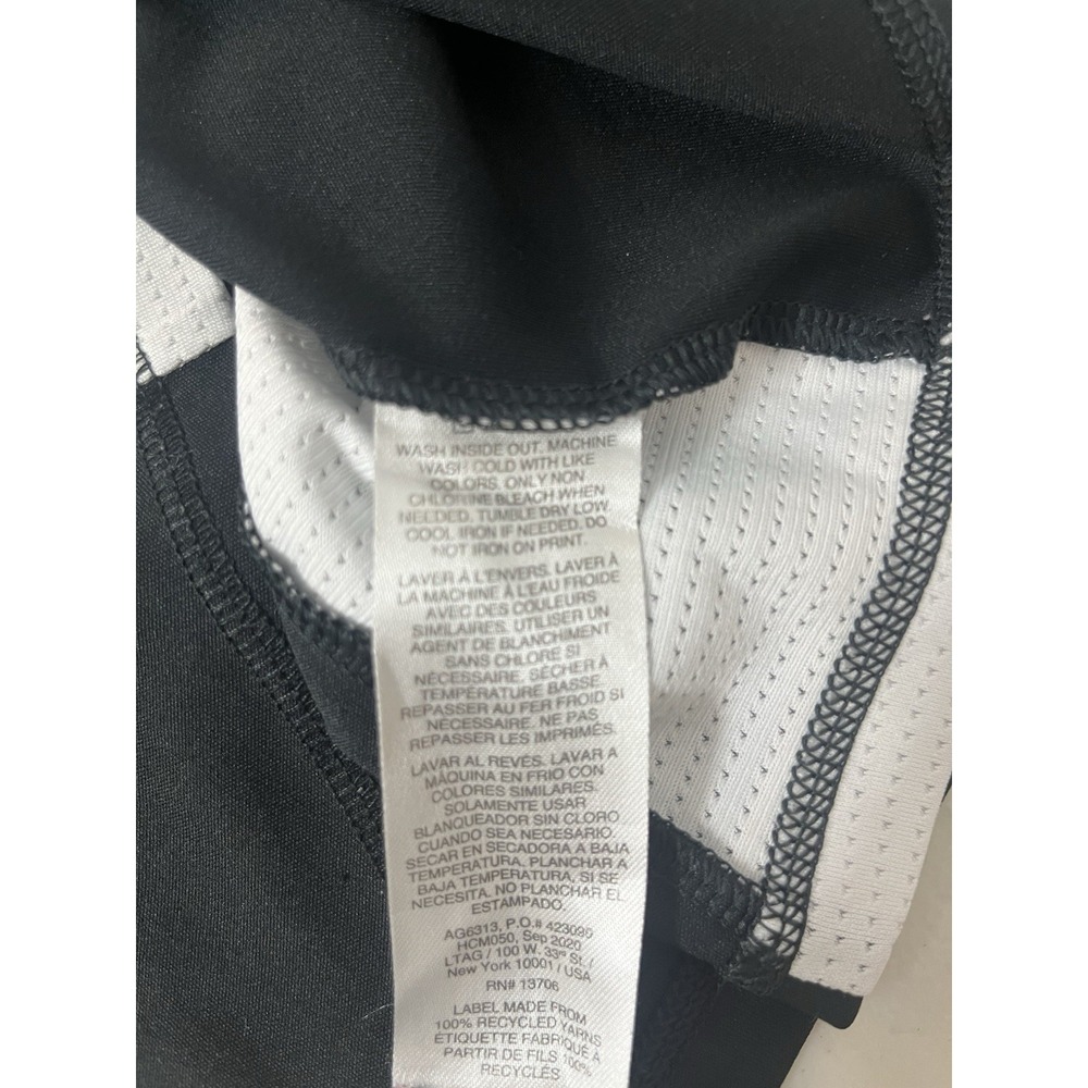 Boy's, Size Small‎ 8 black/white, Adidas shirt. D66 - Picture 2 of 4